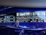 2021 Stelvio Color Code for Anodized Blue Metallic - Color Code: 423