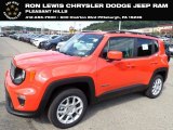 2021 Omaha Orange Jeep Renegade Latitude 4x4 #142809698