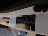 2022 Venue Color Code for Ceramic White - Color Code: WAW
