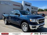 2021 Patriot Blue Pearl Ram 1500 Big Horn Quad Cab 4x4 #142818518