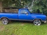 1988 Dodge Ram Truck Custom Blue