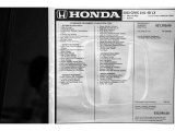 2022 Honda Civic LX Sedan Window Sticker