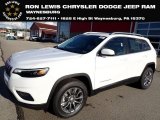 2021 Bright White Jeep Cherokee Latitude Lux 4x4 #142845759