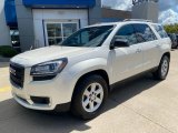 Summit White GMC Acadia in 2015