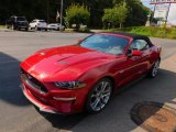 2021 Ford Mustang GT Premium Convertible Front 3/4 View