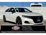 2021 Platinum White Pearl Honda Accord Sport #142845746