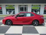 2020 Supersonic Red Toyota Camry SE #142864503