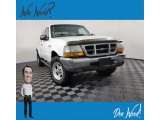 2000 Oxford White Ford Ranger XLT SuperCab 4x4 #142864426