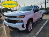 2021 Summit White Chevrolet Silverado 1500 Custom Double Cab 4x4 #142864434