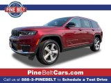 2021 Velvet Red Pearl Jeep Grand Cherokee L Limited 4x4 #142864432