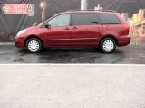 2008 Salsa Red Pearl Toyota Sienna LE #1392969