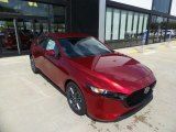 2021 Soul Red Crystal Metallic Mazda Mazda3 Select Hatchback AWD #142873242
