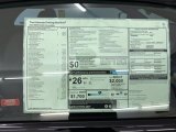 2022 BMW 4 Series M440i Convertible Window Sticker