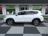 2019 Quartz White Hyundai Santa Fe SEL Plus #142881655