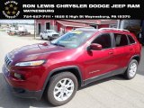 2018 Velvet Red Pearl Jeep Cherokee Latitude Plus 4x4 #142887744