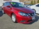 2019 Red Alert Nissan Sentra SV #142887779