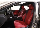 2021 Lexus ES 350 F Sport Circuit Red Interior
