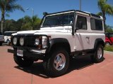 1997 Alpine White Land Rover Defender 90 Hard Top #14148604