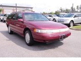 1993 Medium Cranberry Metallic Mercury Sable LS Wagon #14221447