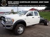 2022 Bright White Ram 5500 Tradesman Crew Cab 4x4 Chassis #142906442