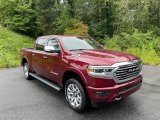 2021 Ram 1500 Long Horn Crew Cab 4x4 Front 3/4 View