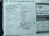 2021 Ram 1500 Long Horn Crew Cab 4x4 Window Sticker