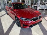 2022 BMW 3 Series Melbourne Red Metallic