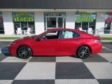 2021 Supersonic Red Toyota Camry SE #142956761