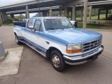 1995 Ford F350 XLT Crew Cab 4x4 Front 3/4 View