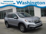 2020 Lunar Silver Metallic Honda Pilot EX-L AWD #142956714