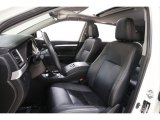 2019 Toyota Highlander Hybrid XLE AWD Black Interior