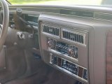 1986 Cadillac Fleetwood Brougham D'Elegance Controls