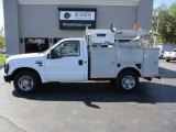2008 Oxford White Ford F350 Super Duty XL Regular Cab Chassis Commercial #142982108