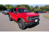 2021 Ford Bronco Big Bend 4x4 4-Door Front 3/4 View