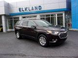 2021 Black Cherry Metallic Chevrolet Traverse LT AWD #142999033