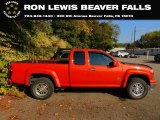 2009 Victory Red Chevrolet Colorado LT Extended Cab 4x4 #143005524