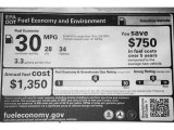 2022 Honda CR-V EX Info Tag