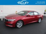 2018 Radiant Red Metallic Honda Accord LX Sedan #143005505