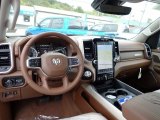 2022 Ram 1500 Laramie Crew Cab 4x4 Mountain Brown/Light Frost Beige Interior