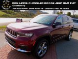 2021 Velvet Red Pearl Jeep Grand Cherokee L Limited 4x4 #143012324