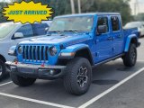 2020 Hydro Blue Pearl Jeep Gladiator Rubicon 4x4 #143019497