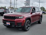 2021 Velvet Red Pearl Jeep Grand Cherokee L Laredo 4x4 #143025320