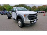 2022 Oxford White Ford F550 Super Duty XL Regular Cab 4x4 Chassis #143028261