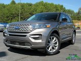 2021 Carbonized Gray Metallic Ford Explorer Limited #143028228