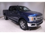 2019 Blue Jeans Ford F150 XLT SuperCab 4x4 #143030176