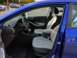 2022 Hyundai Ioniq Hybrid Blue Gray Interior