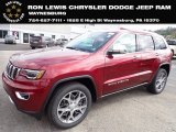 2021 Velvet Red Pearl Jeep Grand Cherokee Limited 4x4 #143047370