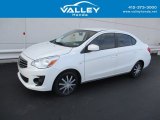 2019 Mitsubishi Mirage G4 Pearl White