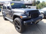 2020 Jeep Wrangler Unlimited Altitude 4x4 Front 3/4 View
