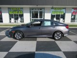 2017 Sonic Gray Pearl Honda Civic LX Sedan #143063583